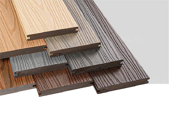 wood plastic composite decking