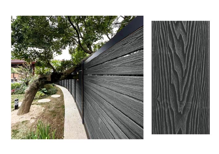 WPC decking color option