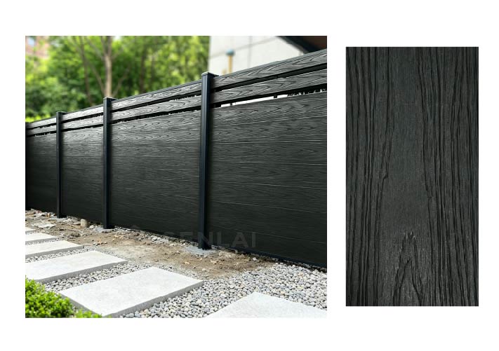 WPC decking color option