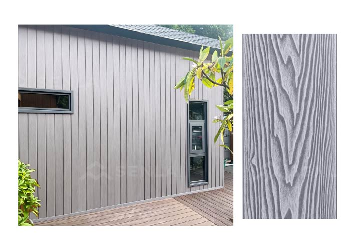 WPC decking color option