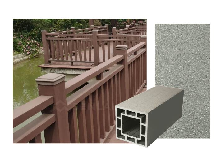 WPC decking color option